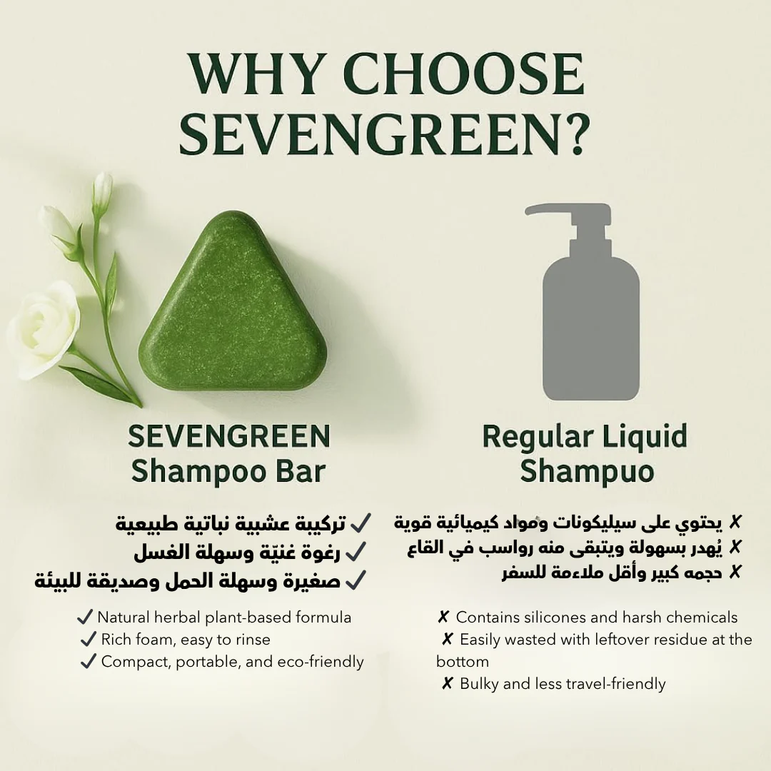 Seven Green Soap for Hair Loss Treatment - Image 3