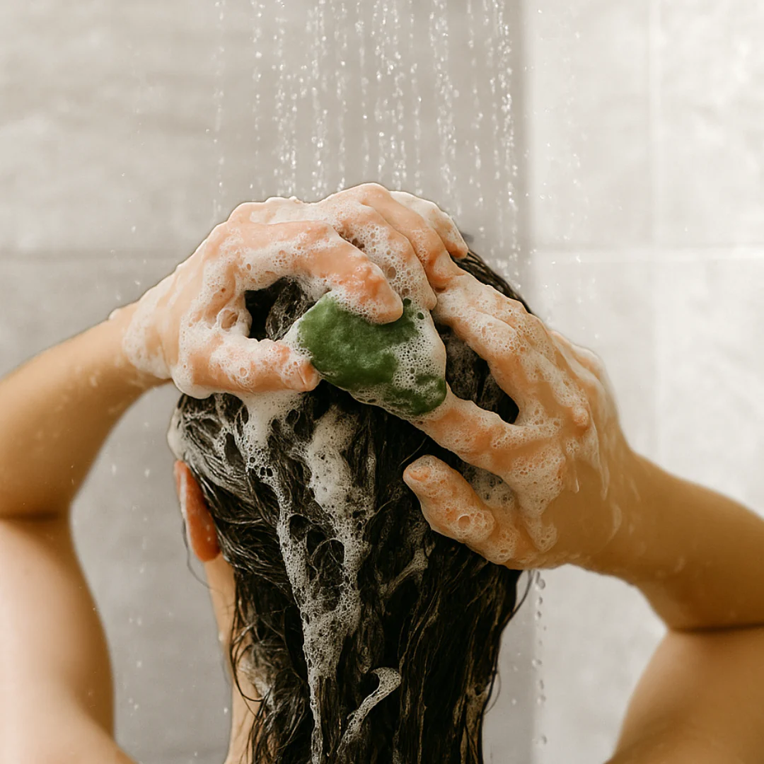 Seven Green Soap for Hair Loss Treatment - Image 4